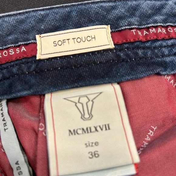 Tramarossa Leonardo Slim Fit Soft Touch 5-pocket Jeans, Men's Sz 36 - Picture 3 of 16